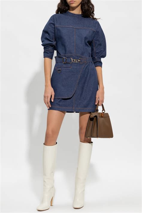 2015 fendi dress|fendi denim dress.